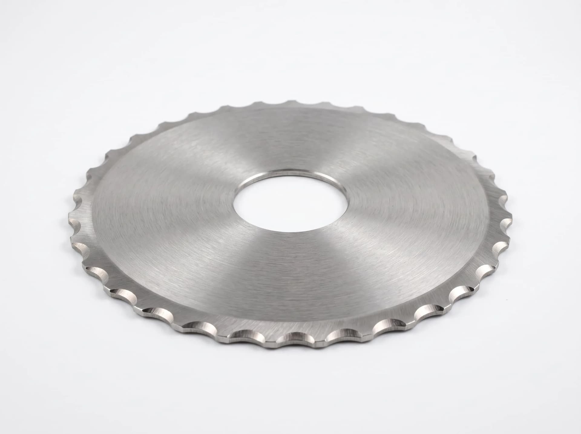 Kreismesser mit Wellenschliff